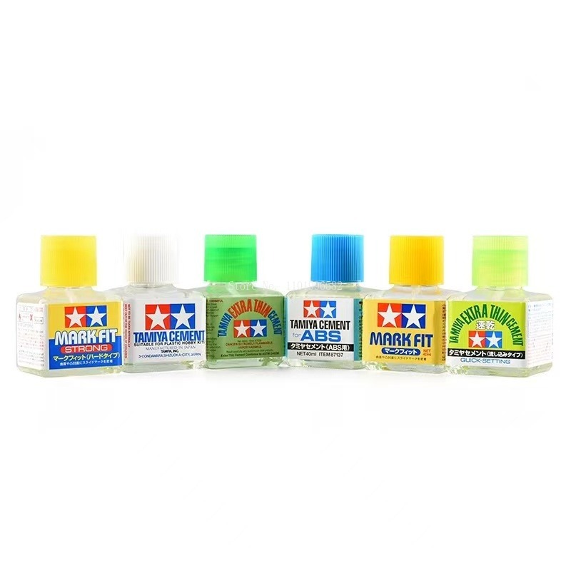 40ml Model Glue 87003/87038/87 - огляд і ціна Tamiya Model Paint Set