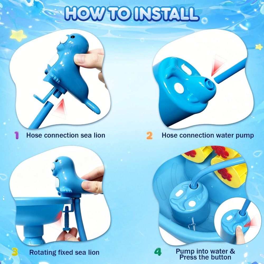 Portable No-Drill Kids Water T - огляд і ціна Kids Outdoor Water Play Table