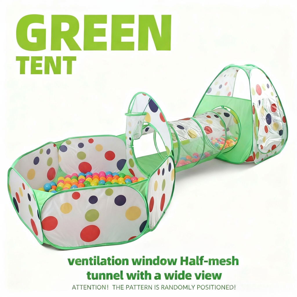 Children's Play Tent, Toy Ball - огляд і ціна Kids Outdoor Tunnel