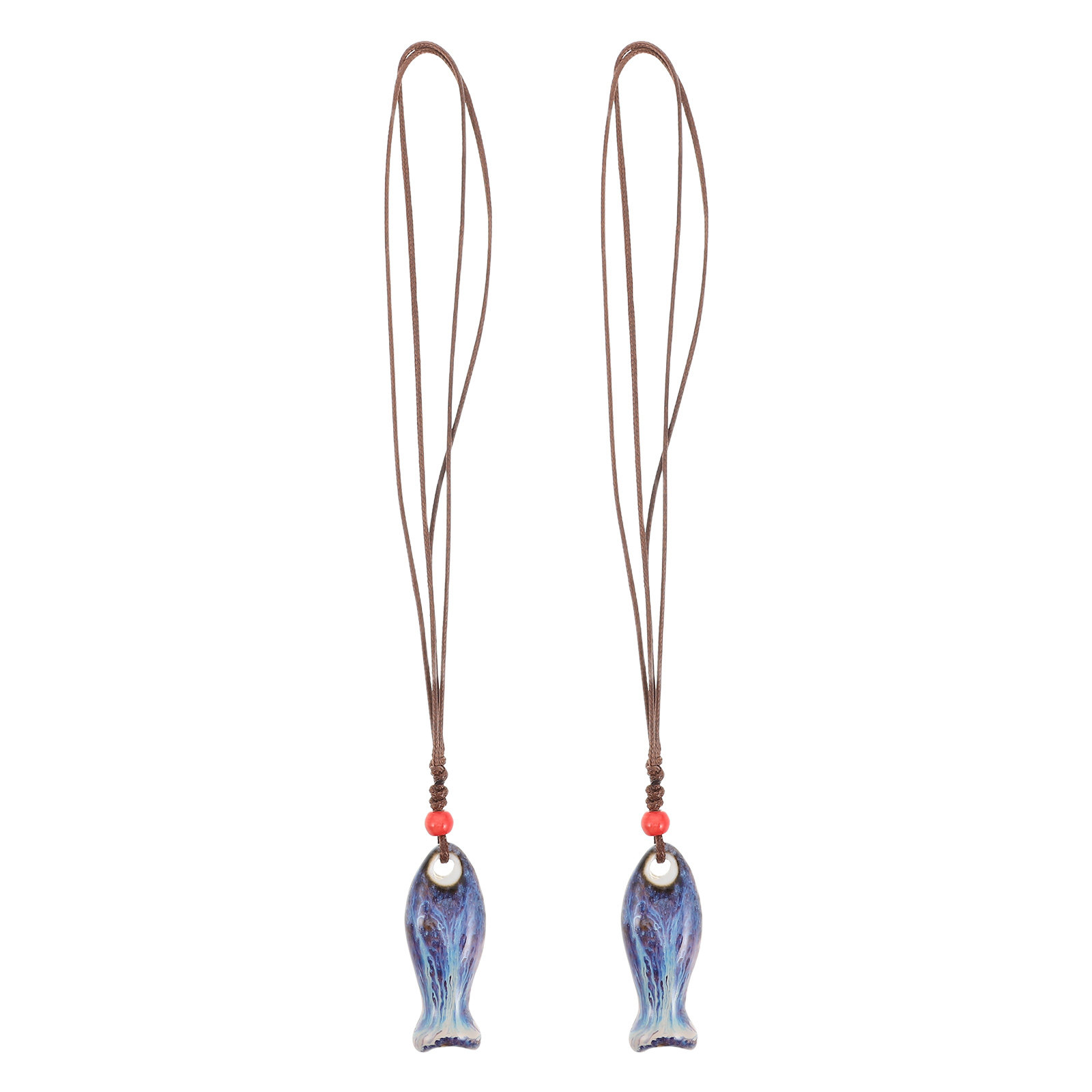 2Pcs Ceramic Fish Whistle Pend - огляд і ціна Kids Outdoor Instruments