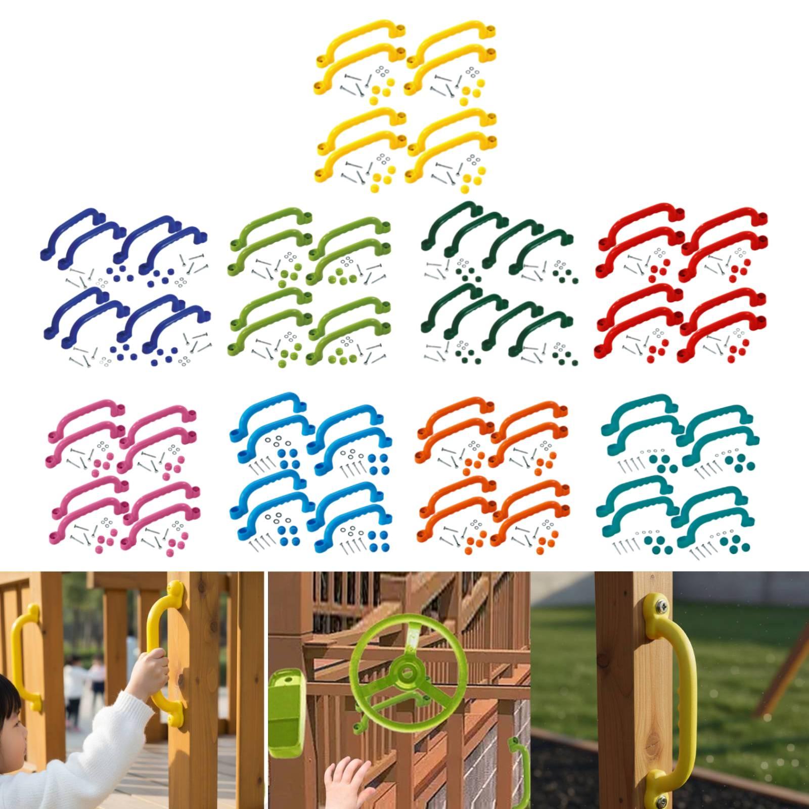 8Pcs Climbing Frame Handles Ea - огляд і ціна Kids Outdoor Climbing Frame