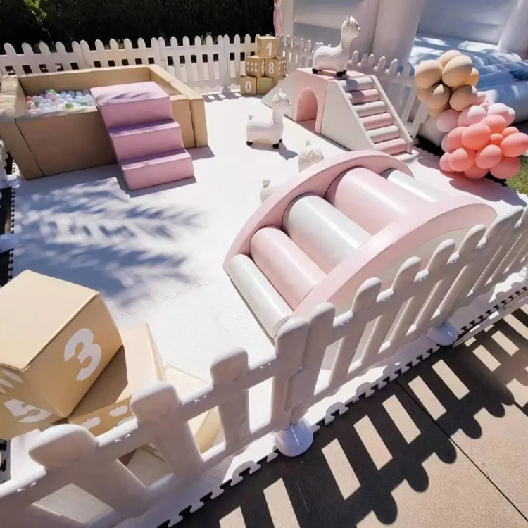 Factory-Sold Soft Pink White K - огляд і ціна Kids Outdoor Tunnel