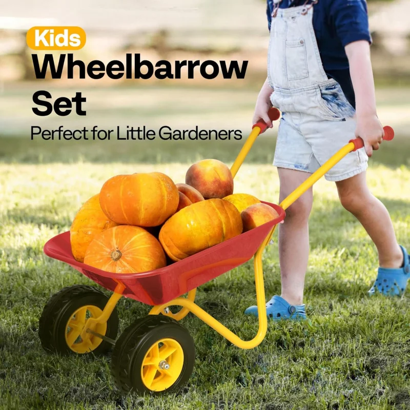 Kids Wheelbarrow Children Gard - огляд і ціна Kids Indoor Outdoor Cart