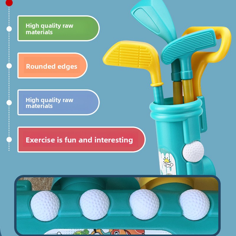 Kids Golf Toy Set with Golf Cl - огляд і ціна Kids Indoor Outdoor Cart