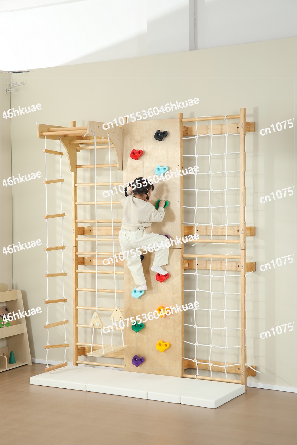 In-Stock Kids Climbing Frame – - огляд і ціна Kids Outdoor Wooden Climbing Frame