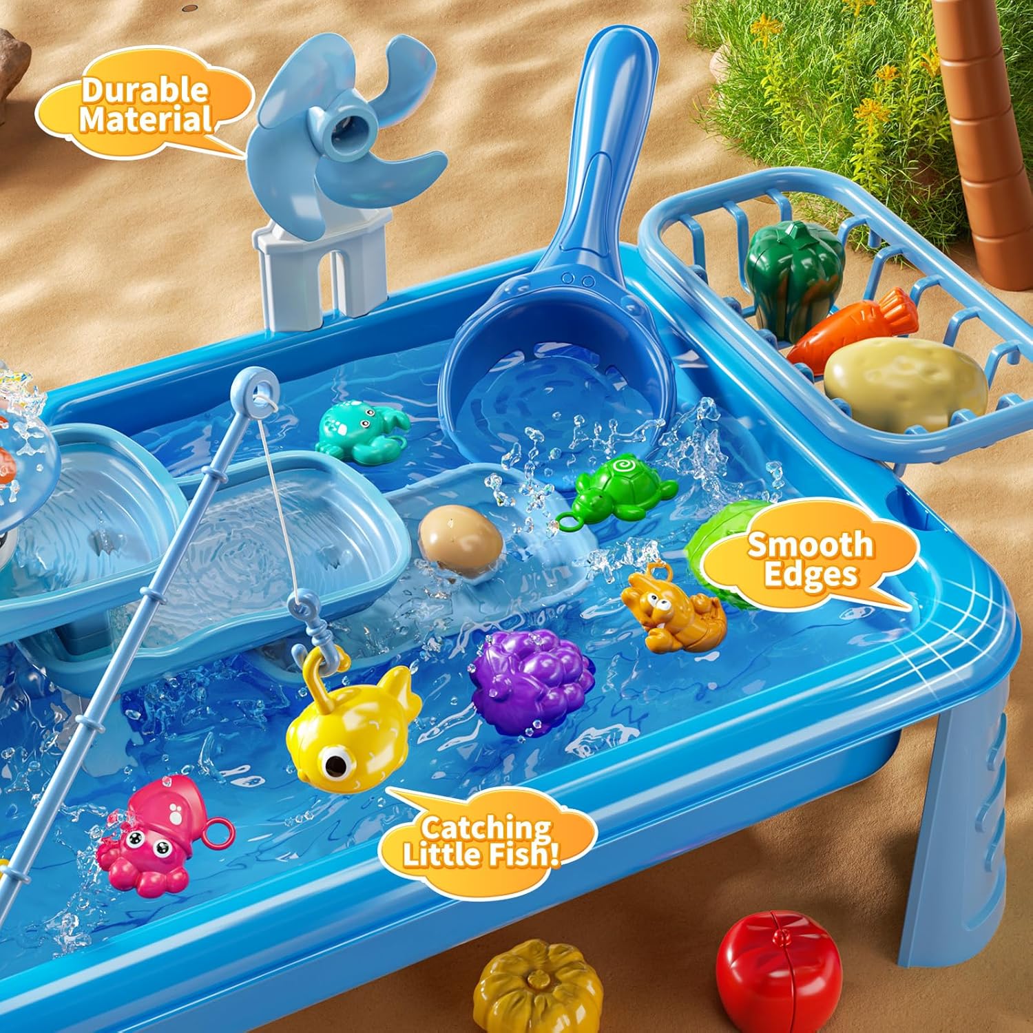 Water Table Play Sink Toy for  - огляд і ціна Kids Outdoor Water Play Table