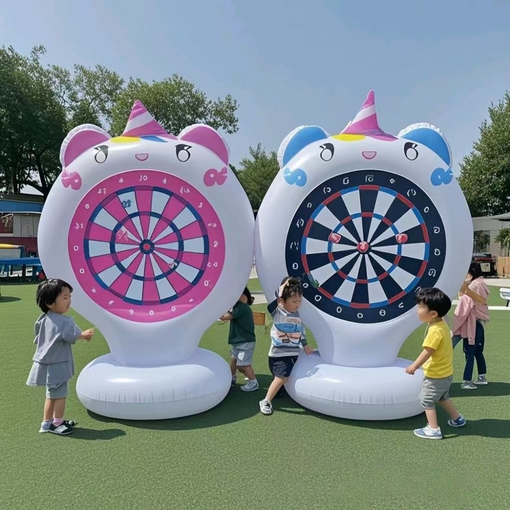 Inflatable Unicorn Throwing Ga - огляд і ціна Kids Outdoor Easter Toys