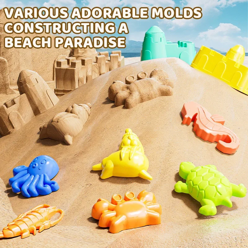31PC Beach Toys Set Sand-diggi - огляд і ціна Kids Indoor Outdoor Cart