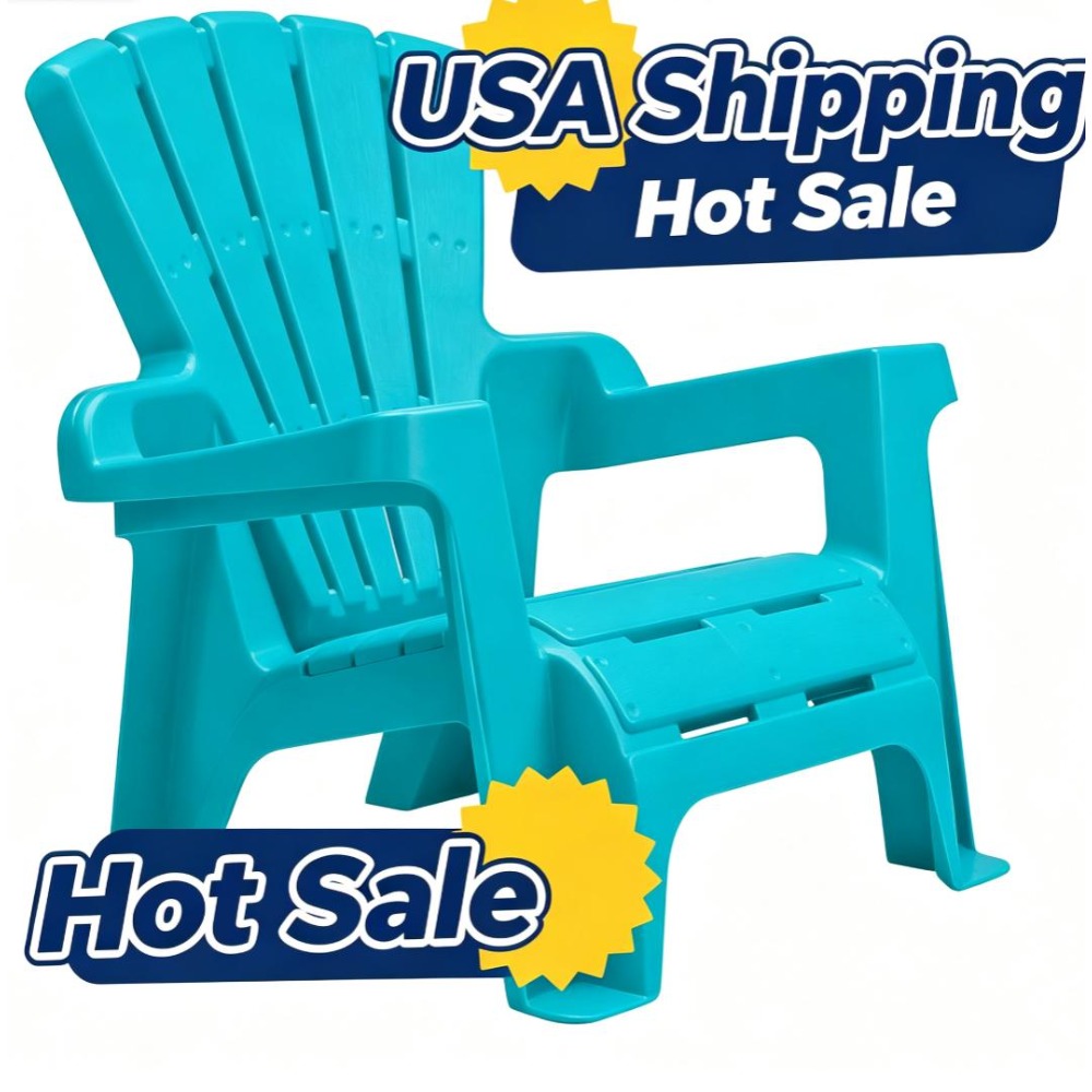 Turquoise Toddler Adirondack C - огляд і ціна Kids Outdoor Adirondack Chair