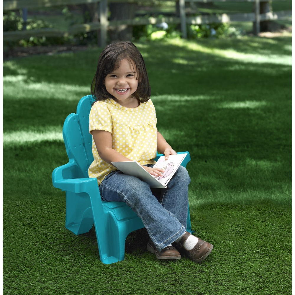 Turquoise Toddler Adirondack C - огляд і ціна Kids Outdoor Adirondack Chair