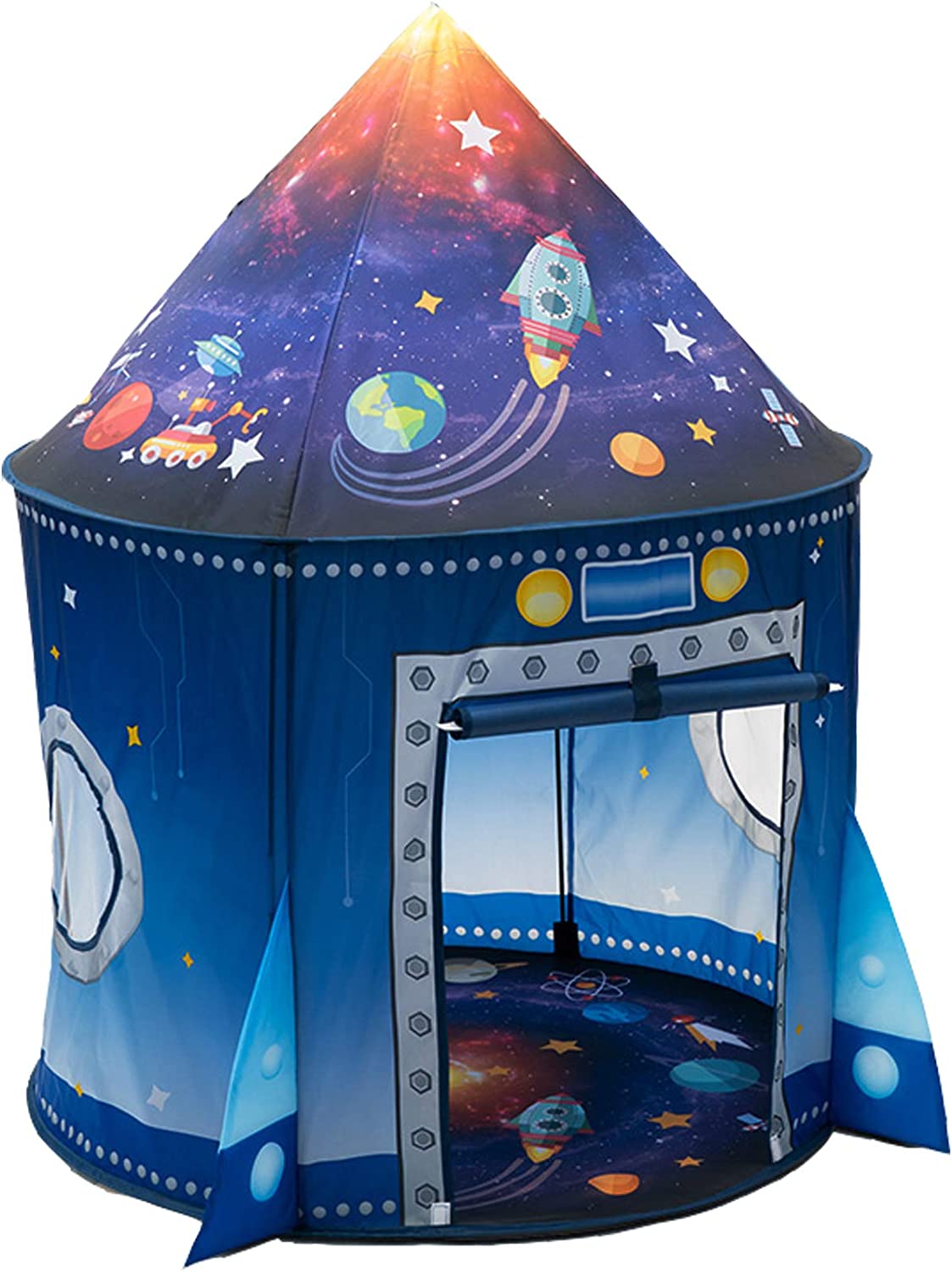 Rocket Ship Kids Tent Pop Up P - огляд і ціна Kids Outdoor Tunnel