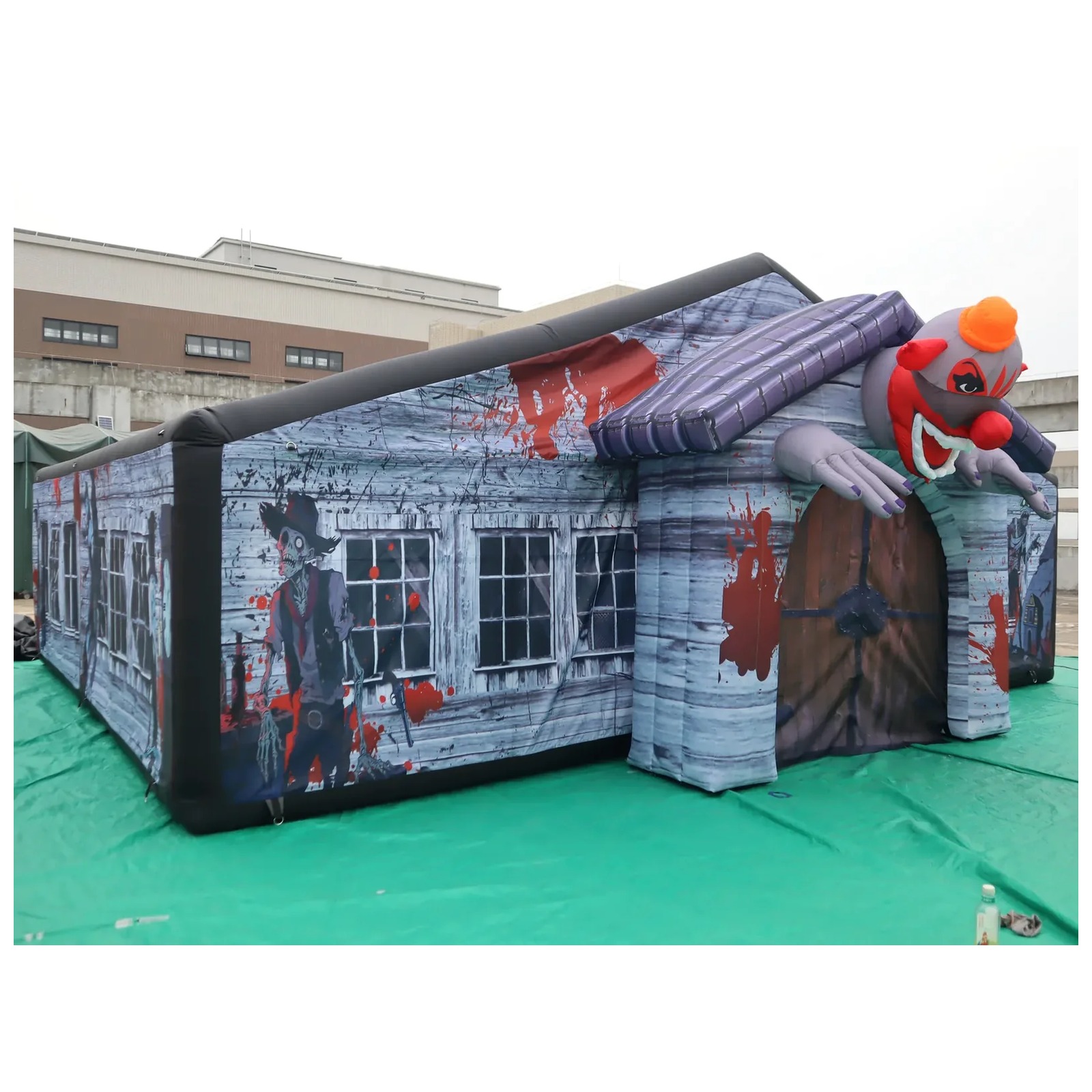 Large Haunted Roofed Inflatabl - огляд і ціна Kids Outdoor Venues