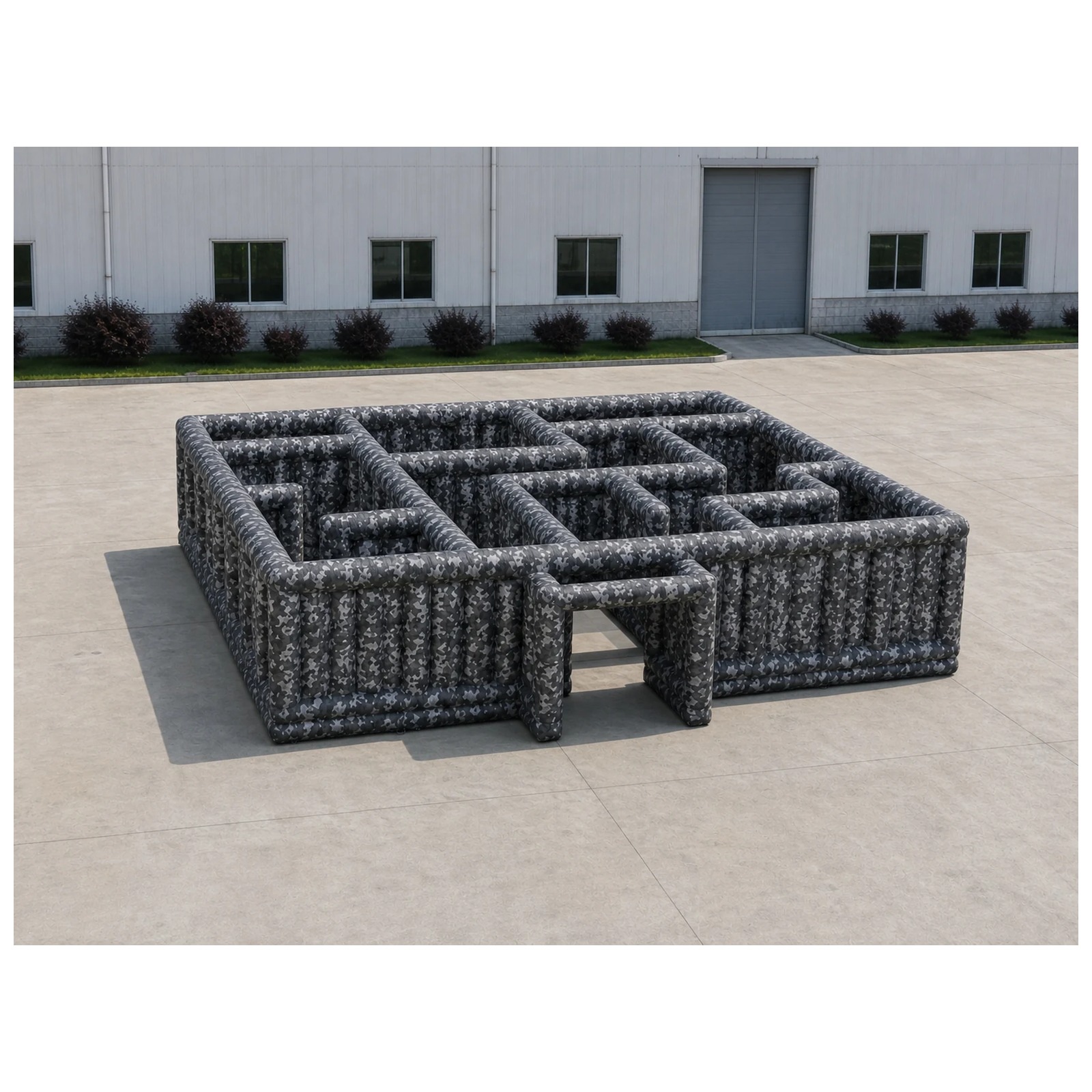 Large Gray Camouflage Open Inf - огляд і ціна Kids Outdoor Venues