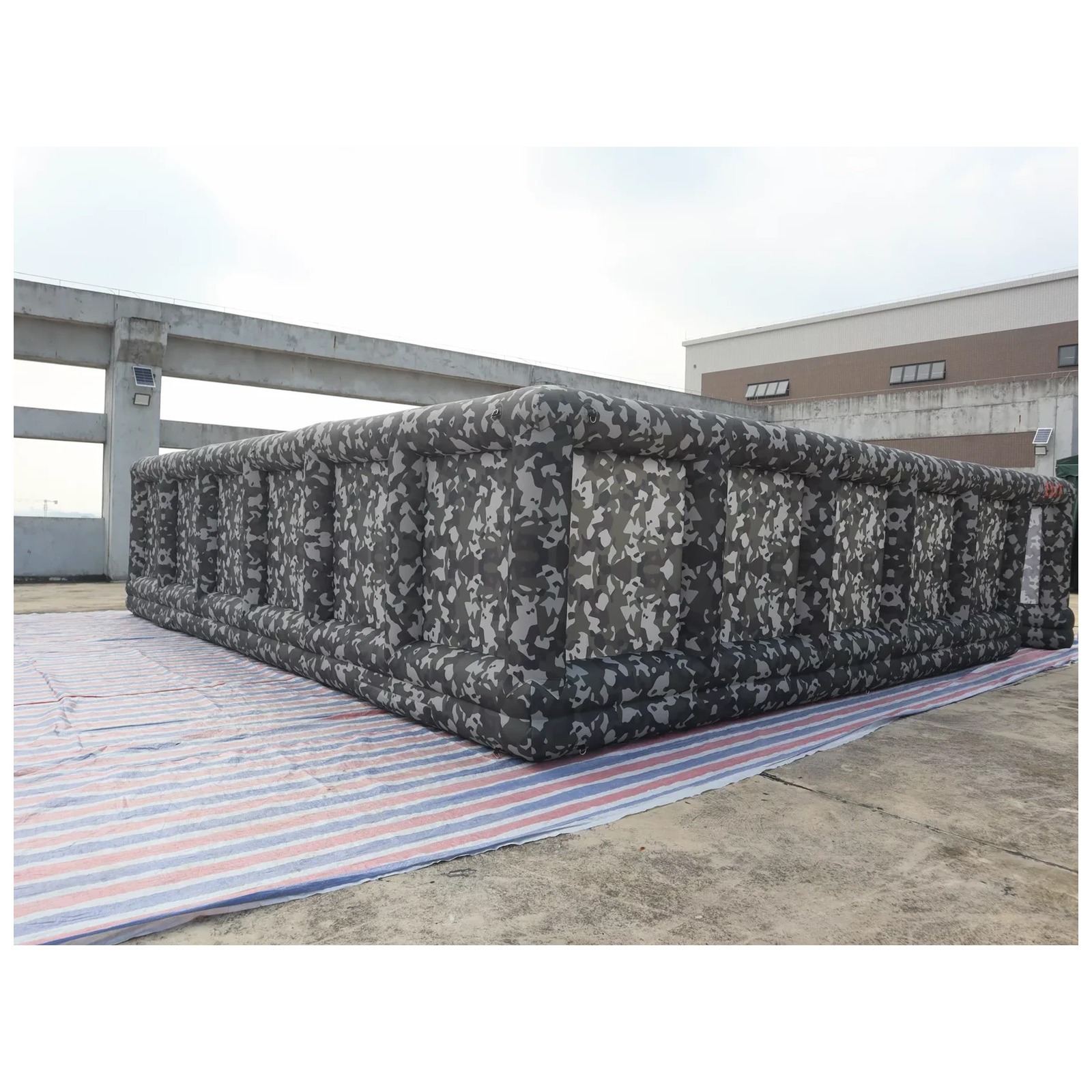 Large Gray Camouflage Open Inf - огляд і ціна Kids Outdoor Venues