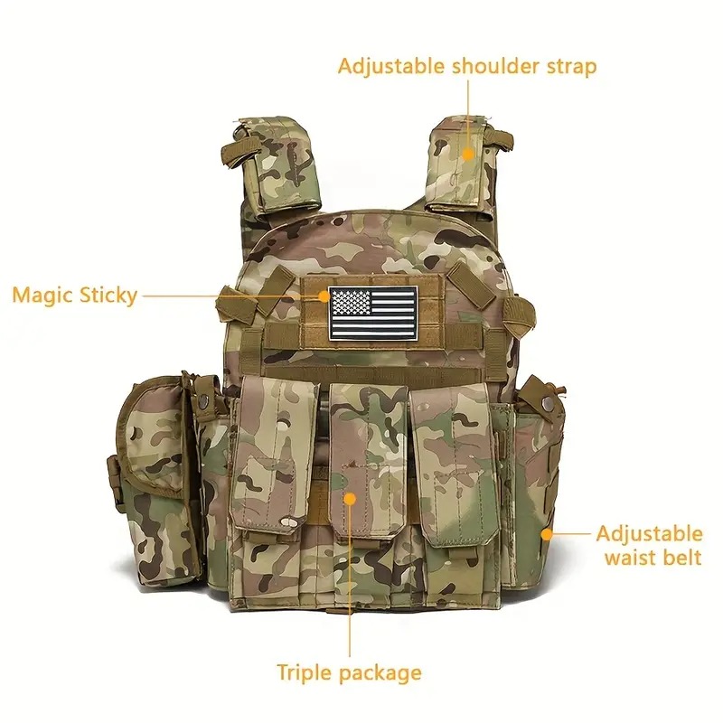 Child Camouflage Tactical Vest - огляд і ціна Kids Outdoor Vest