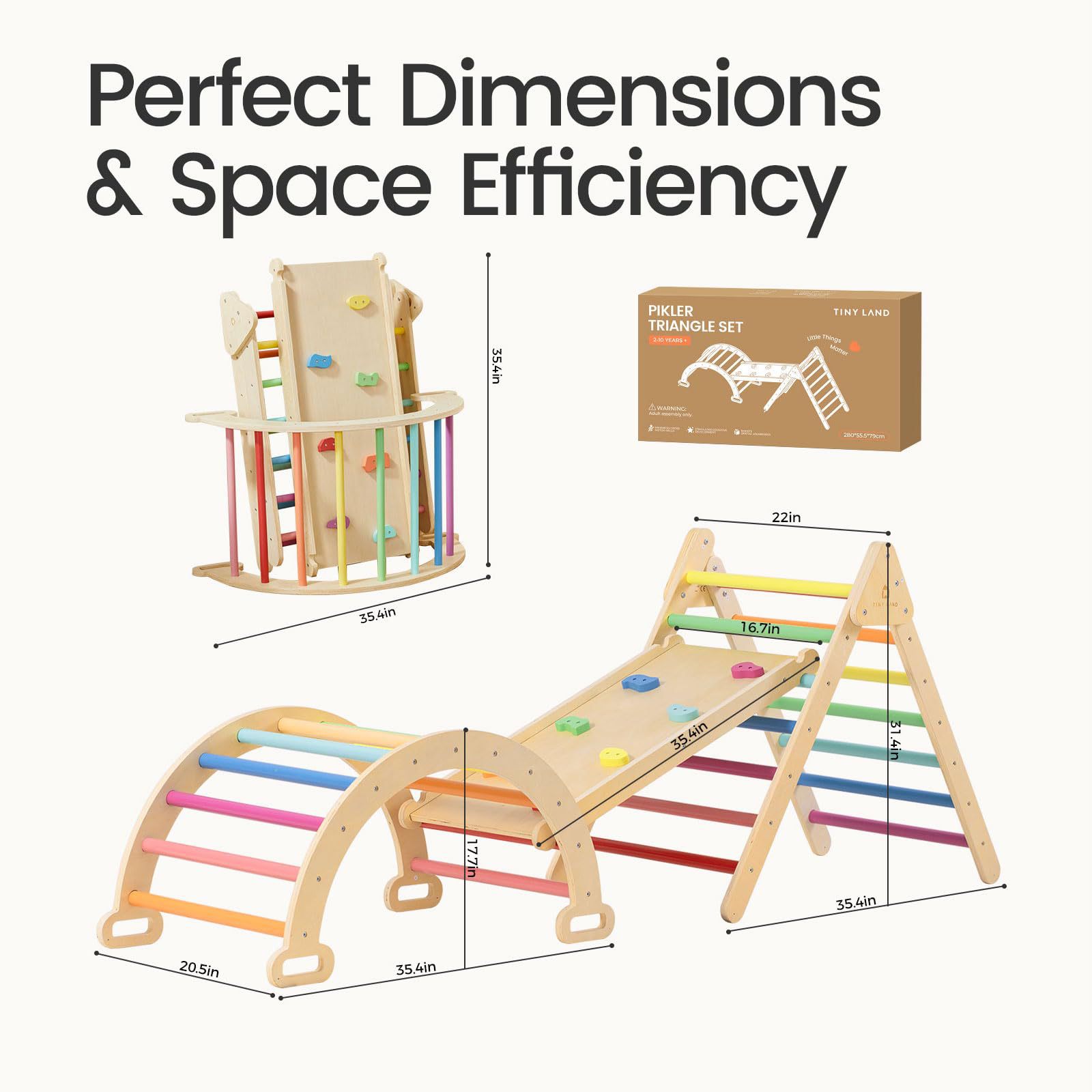Solid Wood Versatile Climbing  - огляд і ціна Kids Outdoor Climbing Frame