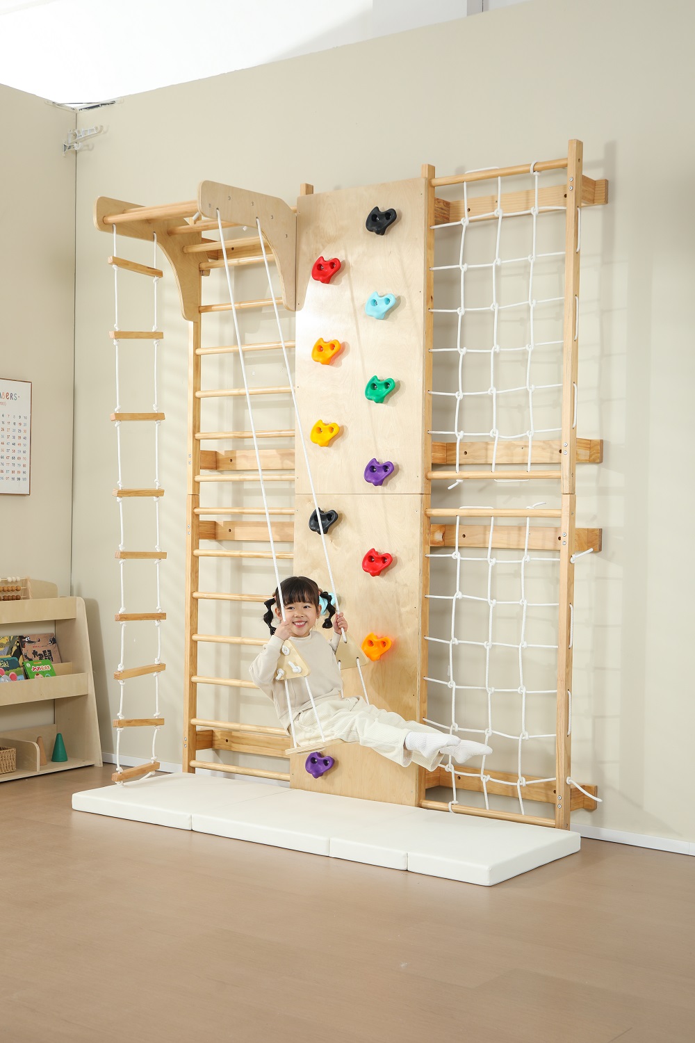 In Stock Indoor Monkey Bars Ki - огляд і ціна Kids Outdoor Climbing Frame
