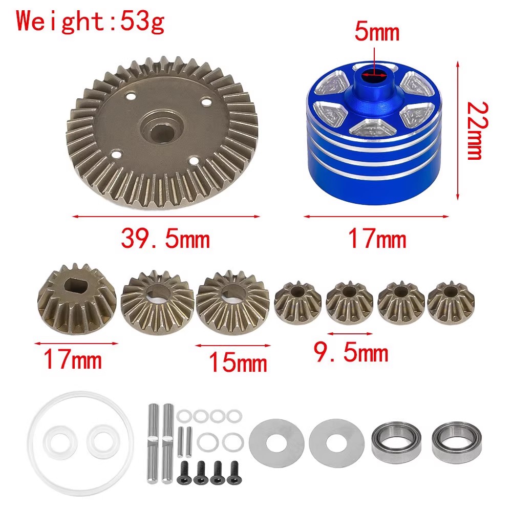 Tamiya 22049 39T Differential  - огляд і ціна Tamiya Model Paint Set