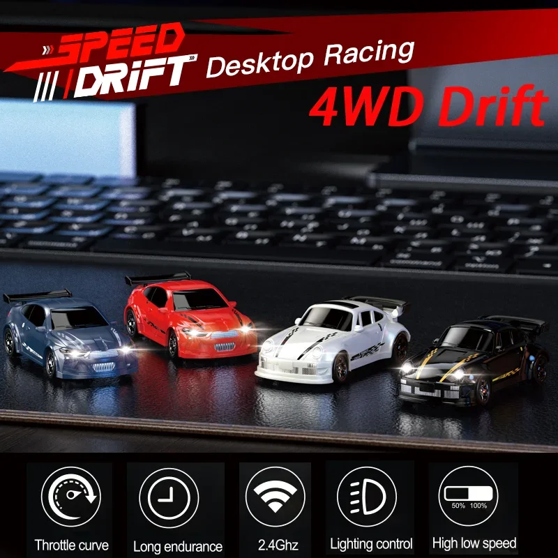 4WD RC Drifts Car 1:64 Scale R - огляд і ціна Kids Indoor Outdoor Cart