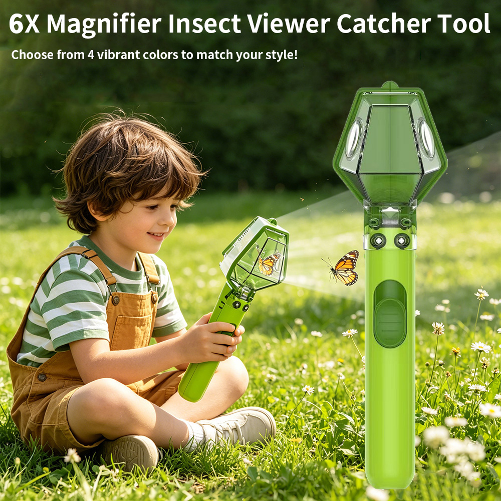 6X Magnifier Kids Bug Catcher, - огляд і ціна Kids Outdoor Nature Toys