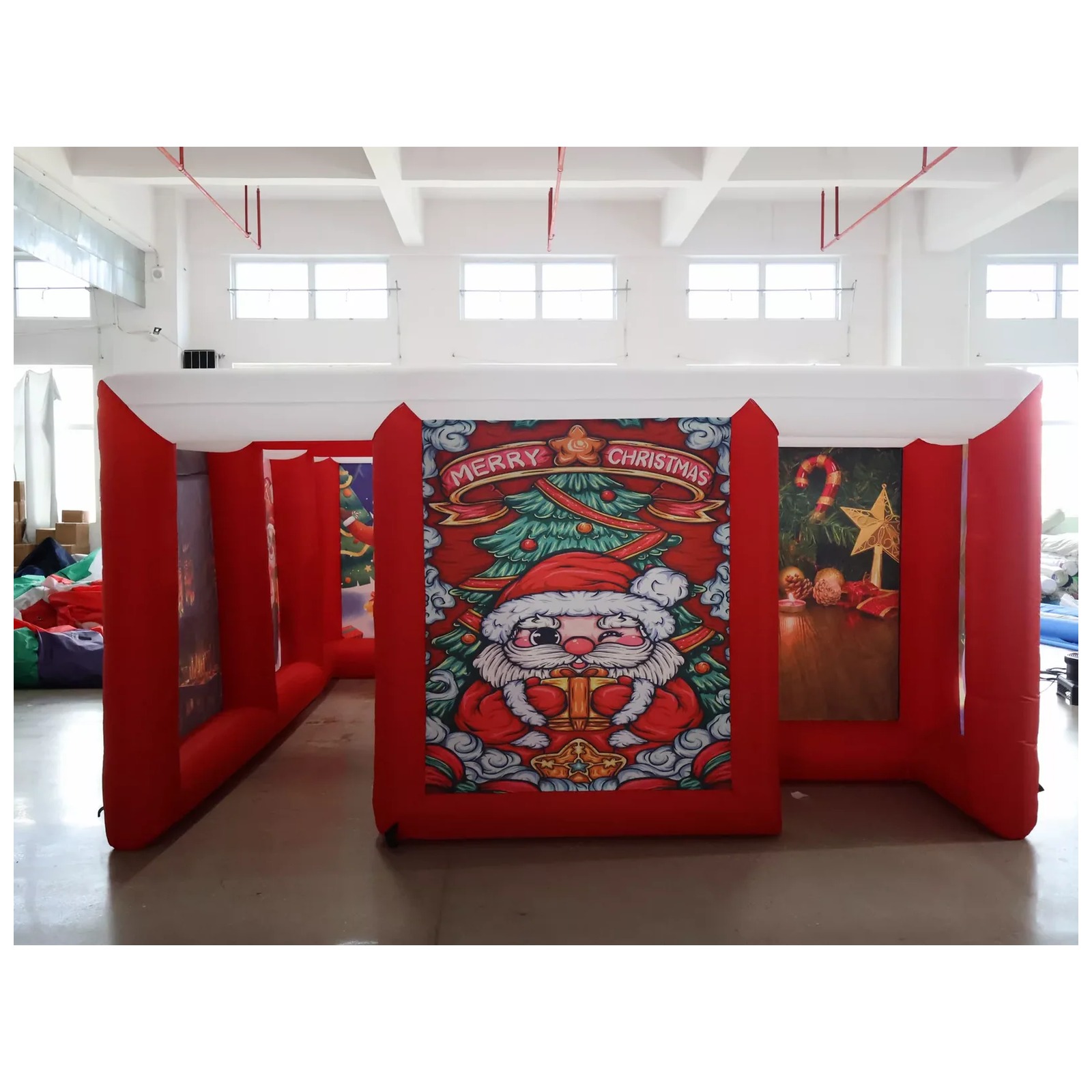 Outdoor Red Covered Inflatable - огляд і ціна Kids Outdoor Venues