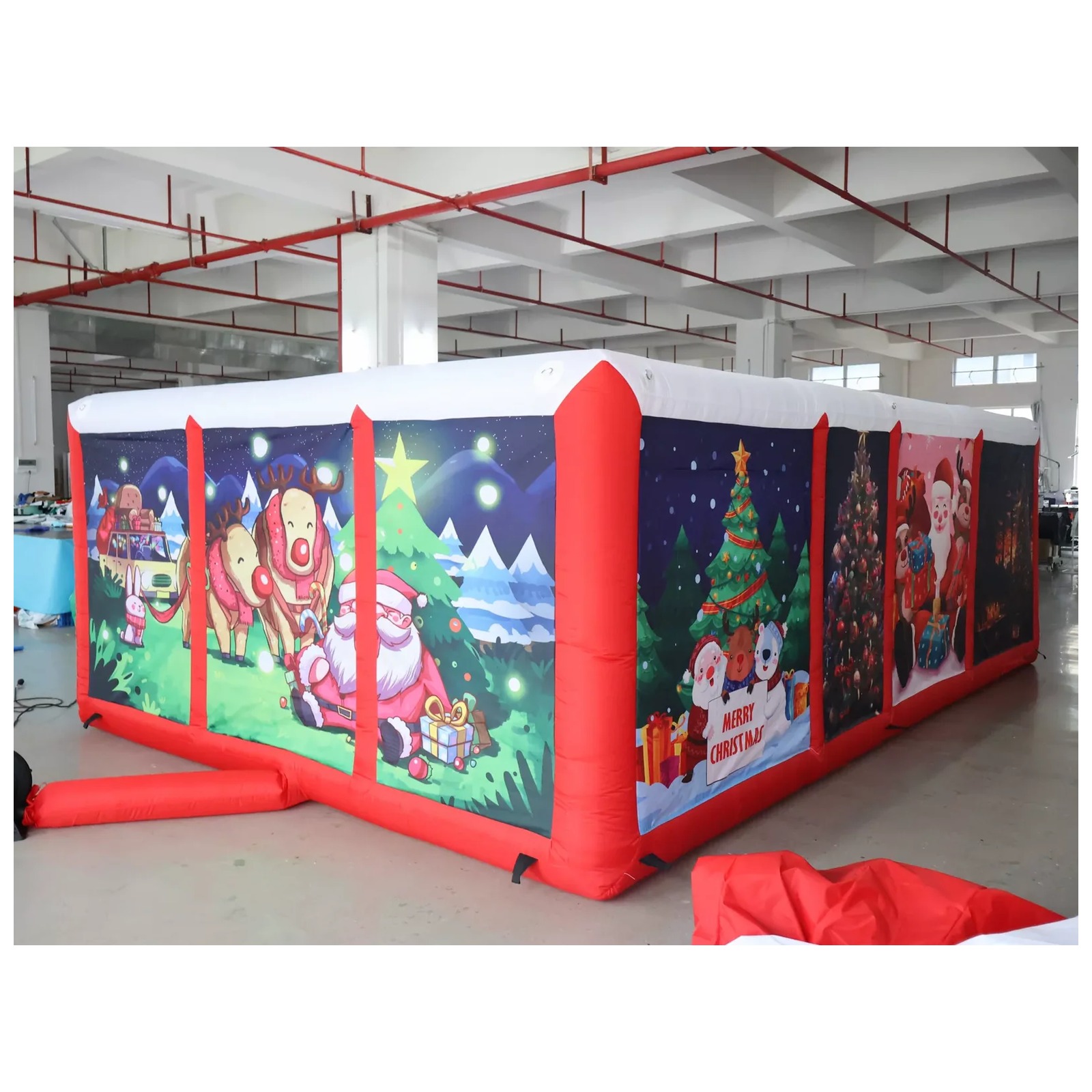 Outdoor Red Covered Inflatable - огляд і ціна Kids Outdoor Venues
