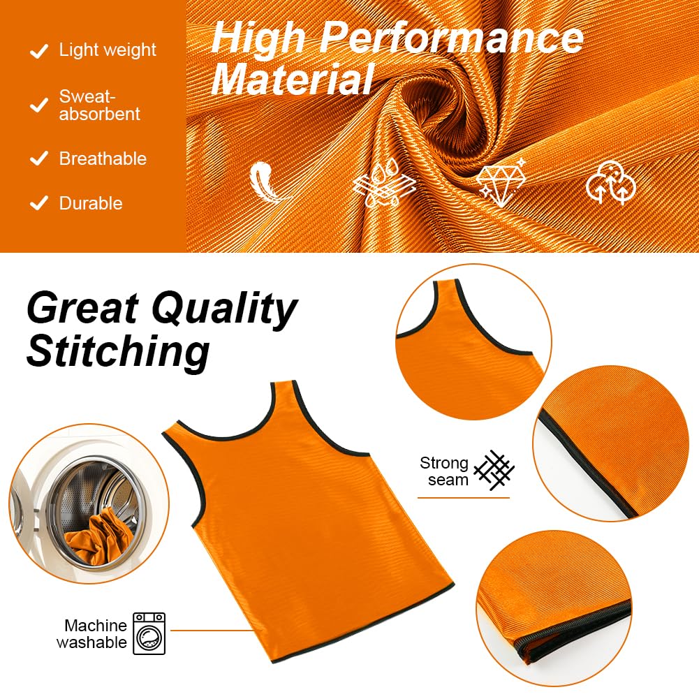 12PCS Football Training Vest B - огляд і ціна Kids Outdoor Vest